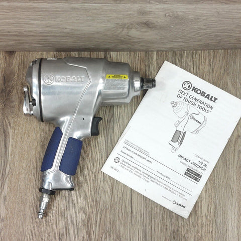Kobalt 1/2" Drive Air Impact Wrench SGY-AIR134TZ Spanner Tough Tools Equipment
