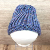 Kids Winter Hat Toddler 100% Wool Knitted Handmade Warm Beanie Crochet Bonnet