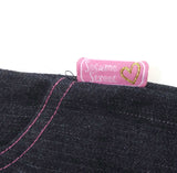 Girls Jeans Sesame Street Youth Toddler Blue Wide Leg Elastic Waist Pants 4T
