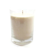 Vanilla Scented White Glass Jar Candle