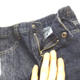 Nautica 12 Months Blue Denim Jeans Pants Boys & Girls With Elastic Waistband