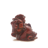 Beautiful Laughing Buddha Statue Buddhism Figures 2 inches