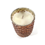 Scented Candle Pier 1 Imports Apricot Grove Gold/Orange Home Décor Fragrance