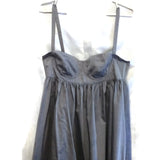 See By Chloé Summer Sleeveless Gray Mini Dress Vintage