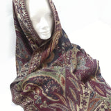 Women Winter Warm Scarf Shawl Wrap Blanket Scarves Holidays Gift for Her 2 Sided