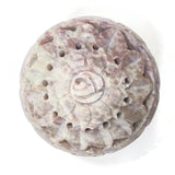 Handmade Burner for Cones and Candle Holder Carved Soapstone Carved Elephant