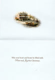 Vintage Merry Christmas Holiday Seasons Greeting Card