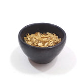 Incense Burner Handmade La Chamba Clay Smudging Bowl Black H2"xD3"