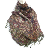 Women Winter Warm Scarf Shawl Wrap Blanket Scarves Holidays Gift for Her 2 Sided