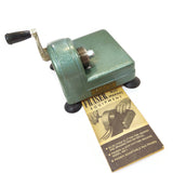 Bliss Portable Strip Slitter Hapry M. Fraser Rug Making Equipment VINTAGE