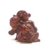 Beautiful Laughing Buddha Statue Buddhism Figures 2 inches