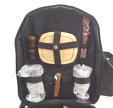 Two-Person Picnic Backpack At Ascot Travel Outdoor Hiking Bag Handbag Basket Eq.