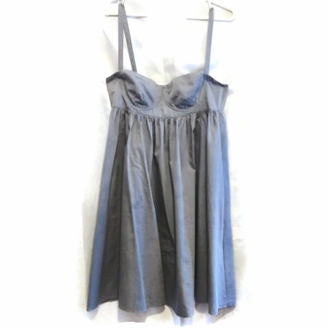 See By Chloé Summer Sleeveless Gray Mini Dress Vintage