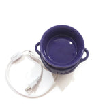 Ceramic Electric Scent Oil Diffuser Candle Holder Burner Aroma Fragrance Lamp