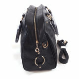 Women's Black HandBag Classic Fashion Shoulder Bag Purse Wallet Gift for Her NWT
