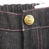 Girls Jeans Sesame Street Youth Toddler Blue Wide Leg Elastic Waist Pants 4T