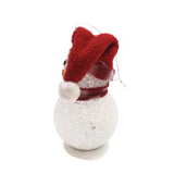 Ornament Snowman Hanging Christmas Tree Décor Holiday Seasons Gift Red Hat  VTG