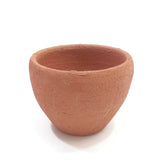 Organic Handmade Incense Burner La Chamba Clay Smudging Bowl Brown 3.5" Wide