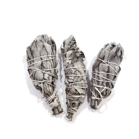 Smudging Herb White Sage Stick Mini Bundle 3"-3.5" Body Mind Spirit Purification