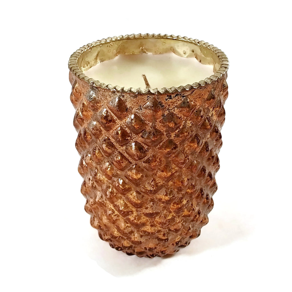 Scented Candle Pier 1 Imports Apricot Grove Gold/Orange Home Décor Fragrance