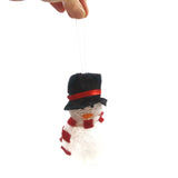 Snowman Christmas Tree Ornament Hanging Decoration Holiday Seasons Gifts