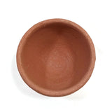 Organic Handmade Incense Burner La Chamba Clay Smudging Bowl Brown 3.5" Wide