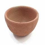 Organic Handmade Incense Burner La Chamba Clay Smudging Bowl Brown 3.5" Wide
