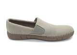 Robert Wayne Men Shoes Walking Comfort Canvas Sneakers Road Slip-On Loafer Beige