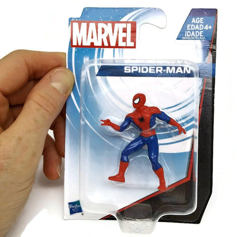 Spider-Man Figure, Basic 2 Action, Marvel , 2" - NEW!