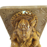 India God Bala Krishna Statue The Butter Thief on Resin Soapstone Base Handmade