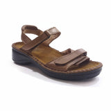Naot Women's Comfort Sandals Ankle Adjustable Strap Casual Brown Tan Leather