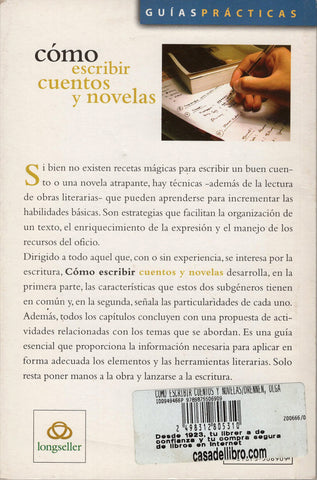 Como Escribir Cuentos y Novelas by Olga Drennen