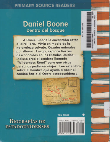 Daniel Boone Dentro Del Dosque by Jennifer Kroll Spanish