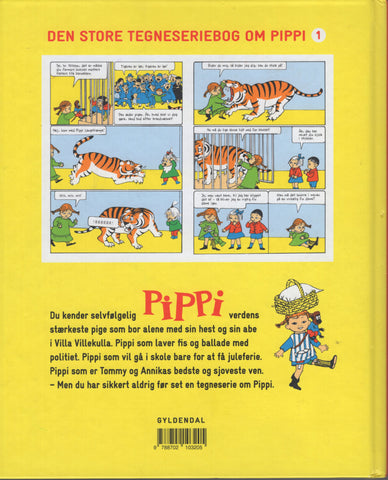 Den store Tegneseriebog Om Pippi 1 (Pippi Langstrump) by Astrid Lindgren