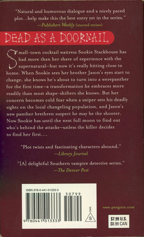 Dead As a Doornail by Charlaine Harris Sookie Stackhouse True Blood Series Book