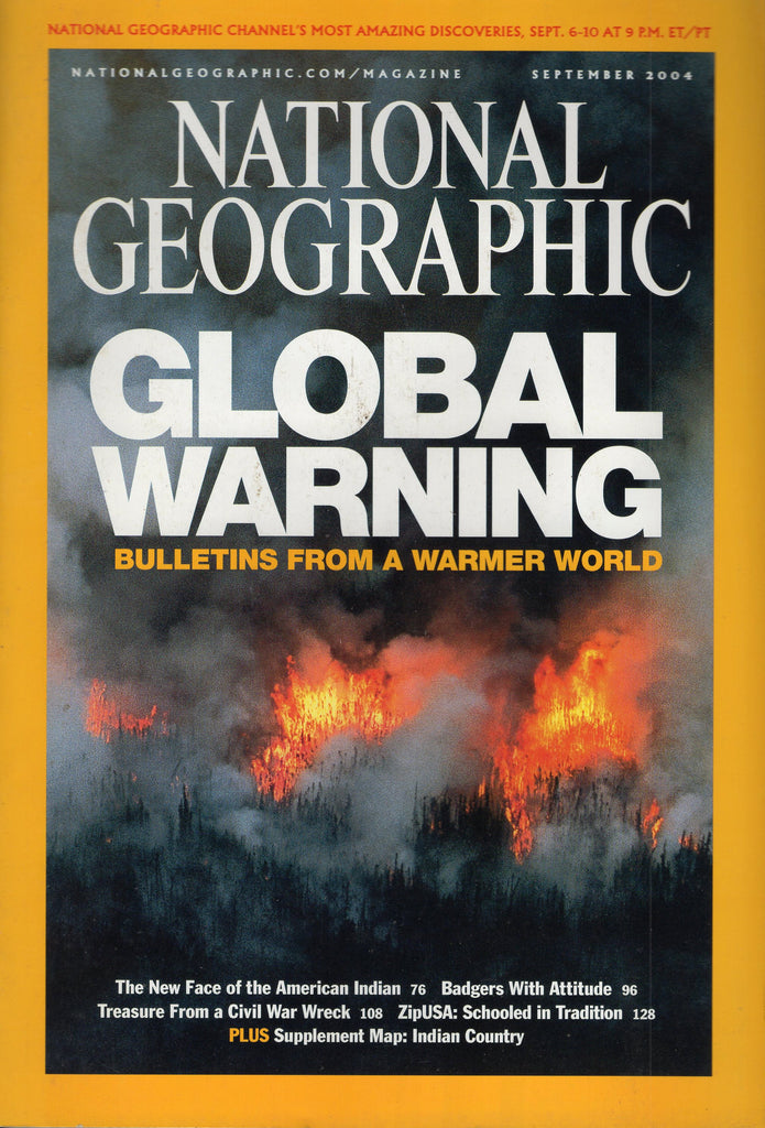 National Geographic Magazine Global Warming September 2004