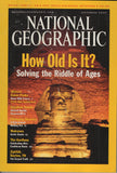 National Geographic Magazine How Old Is It? September 2001