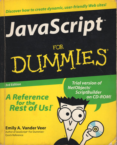 JavaScript for Dummies 3rd Edition by Emily V. Vander Veer