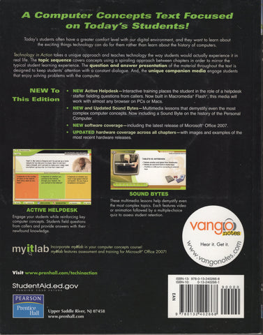 Technology in Action Introductory 4th Edition by Alan Evans and Kendall Martin