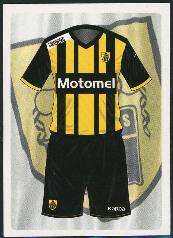 Team Uniform CYBRS Santamarina Argentine #622 Soccer Sport Card Panini