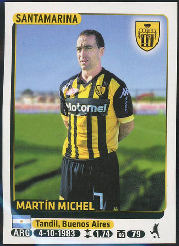 Martin Michel CYBRS Santamarina Argentine #627 Soccer Sport Card Panini
