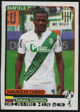 Mauricio Cuero Club Atletico Banfield #74 Soccer Sport Card Panini