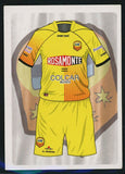 Team Uniform Crucero del Norte Argentine #124 Soccer Sport Card Panini