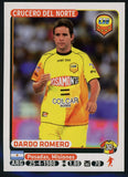 Dardo Romero Crucero del Norte Argentine #133 Soccer Sport Card Panini