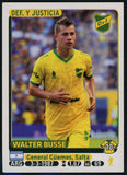 Walter Busse Defensa y Justicia Argentine #148 Soccer Sport Card Panini