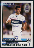 Lucas Licht Club de Gimnasia y Esgrima La Plata Argentine #174 Soccer Sport Card