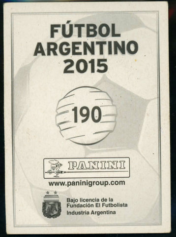 Nahuel Zarate Club Deportivo Godoy Cruz Argentine #190 Soccer Sport Card Panini