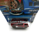 Hot Wheels 2005 First Editions, Realistix, Split Decision 15/20 #015, Red, NEW