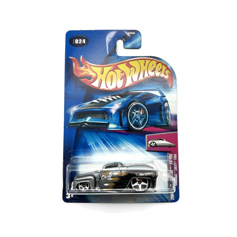 Hot Wheels 2004 First Editions, Hardnoze Chevy 1959, #024, 24/100 Silver, NEW