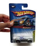 Hot Wheels 2005 First Editions, Ford Shelby Cobra Concept 1/20 #001, Silver, NEW